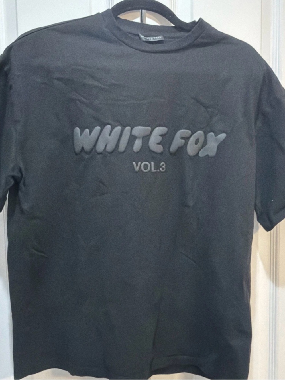 WHITE FOX VOL.3 Black Graphic Tee XS/S